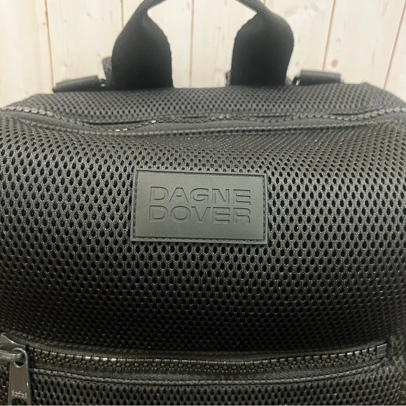 Dagne Dover Indi Air Mesh Large Diaper Bag Backpack Luggage Sleeve Stroller Clip - Picture 2 of 9